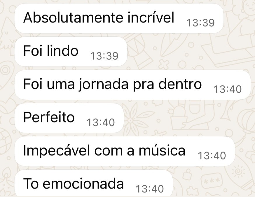 Mensagem de uma assinante sobre as meditações Navegue-se